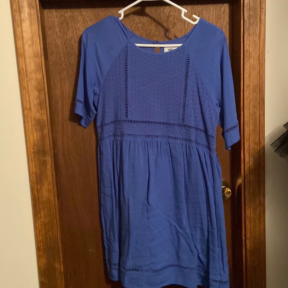 old navy 3/4 sleeve dress